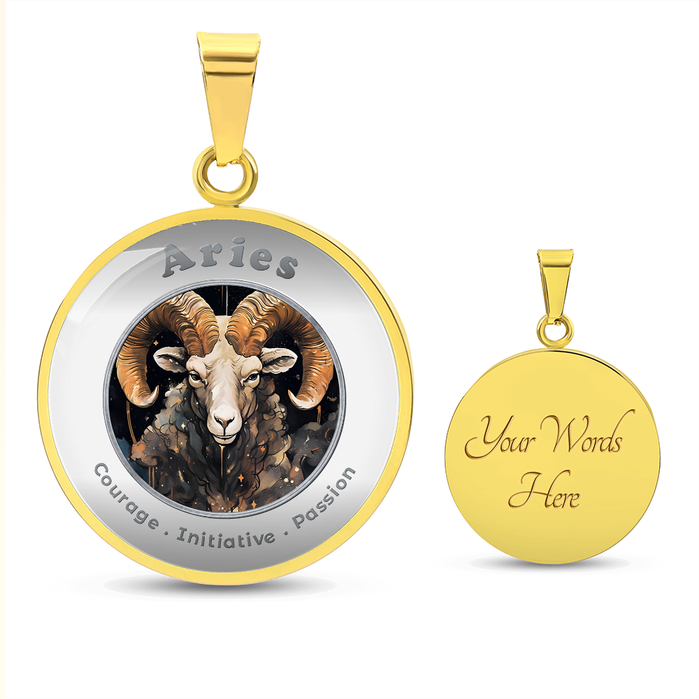 Aries - Affirmation Necklace - More Than CharmsMore Than Charms