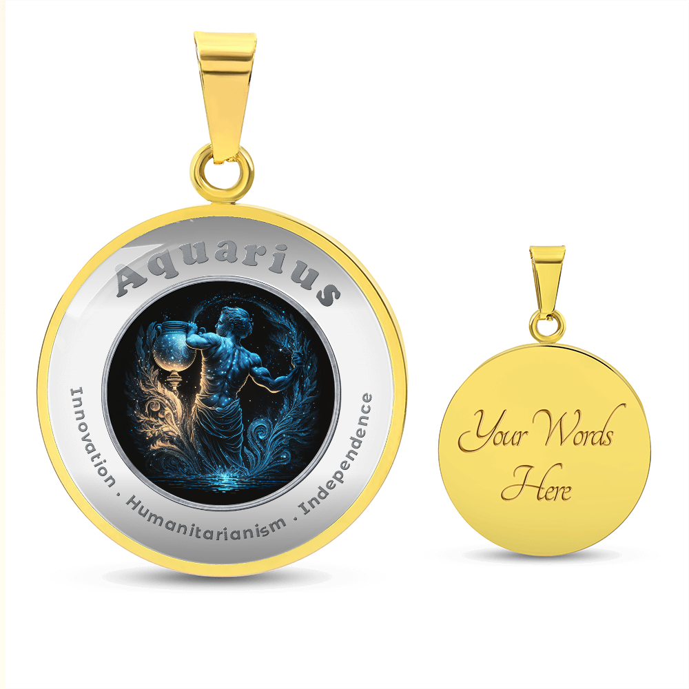 Aquarius - Affirmation Necklace - More Than CharmsMore Than Charms