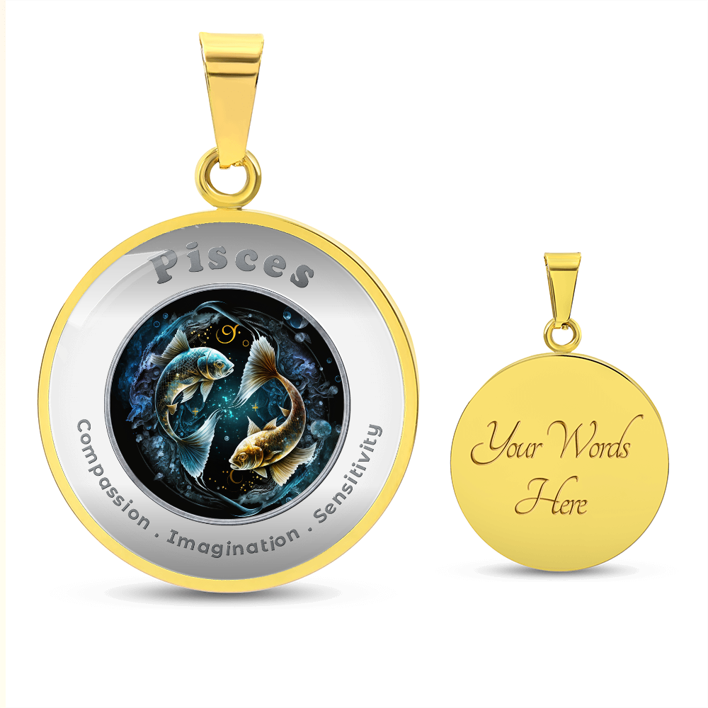 Pisces - Affirmation Necklace - More Than CharmsMore Than Charms