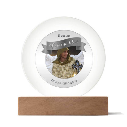 USB Circle Acrylic LED Light  - Principalities