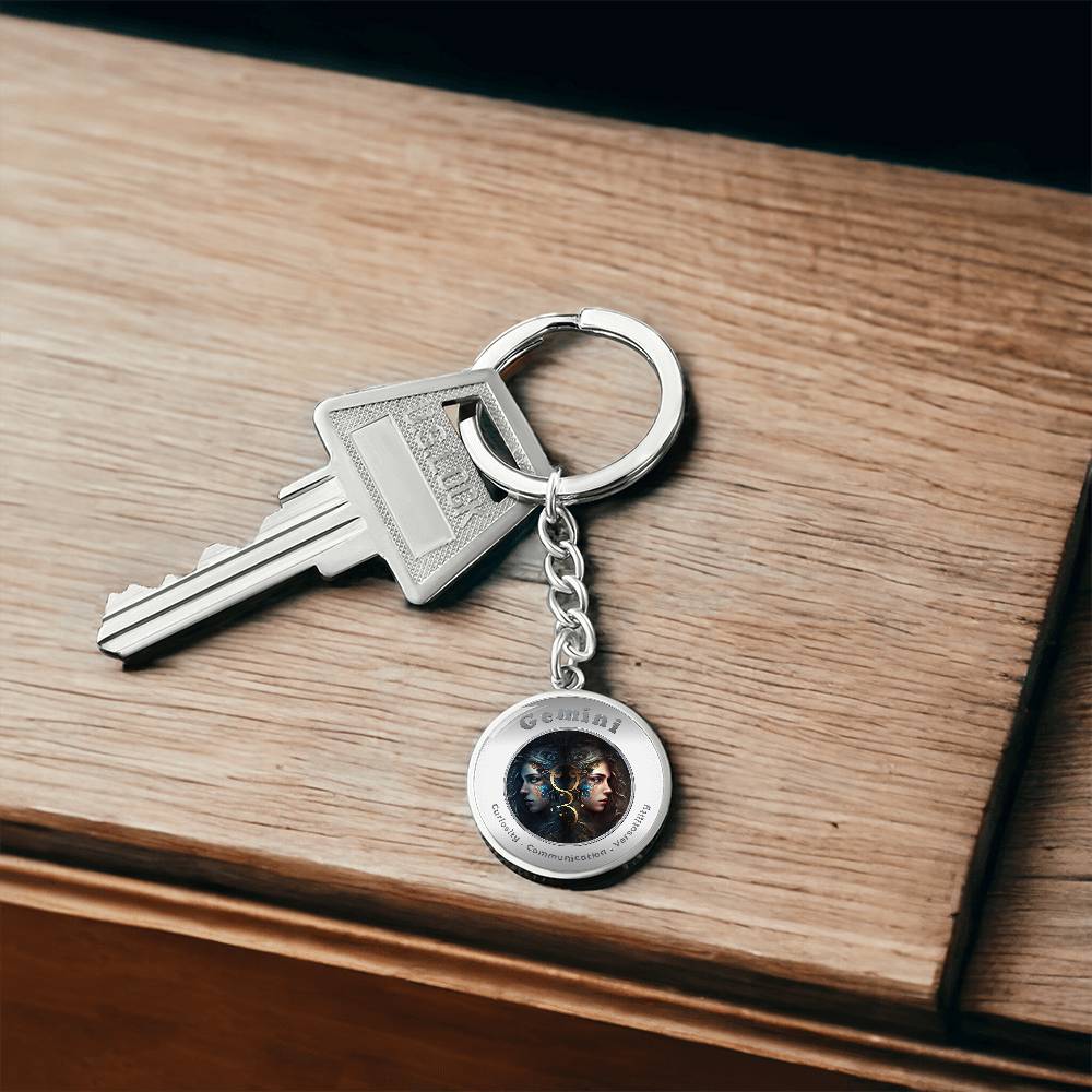 Gemini - Affirmation Keychain - More Than CharmsMore Than Charms