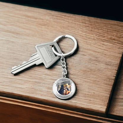 God Kane - Affirmation Keychain For Connection Creation Love- More Than CharmsMore Than Charms
