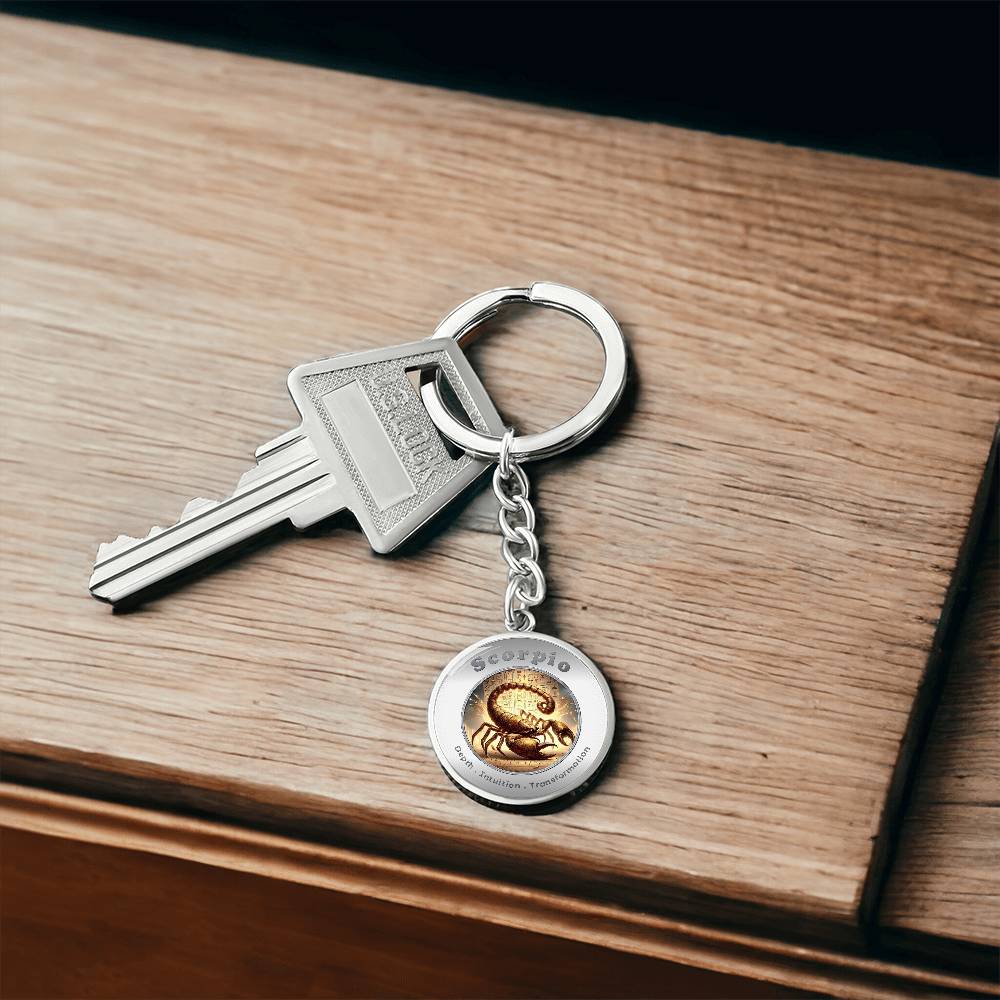 Scorpio - Affirmation Keychain - More Than CharmsMore Than Charms