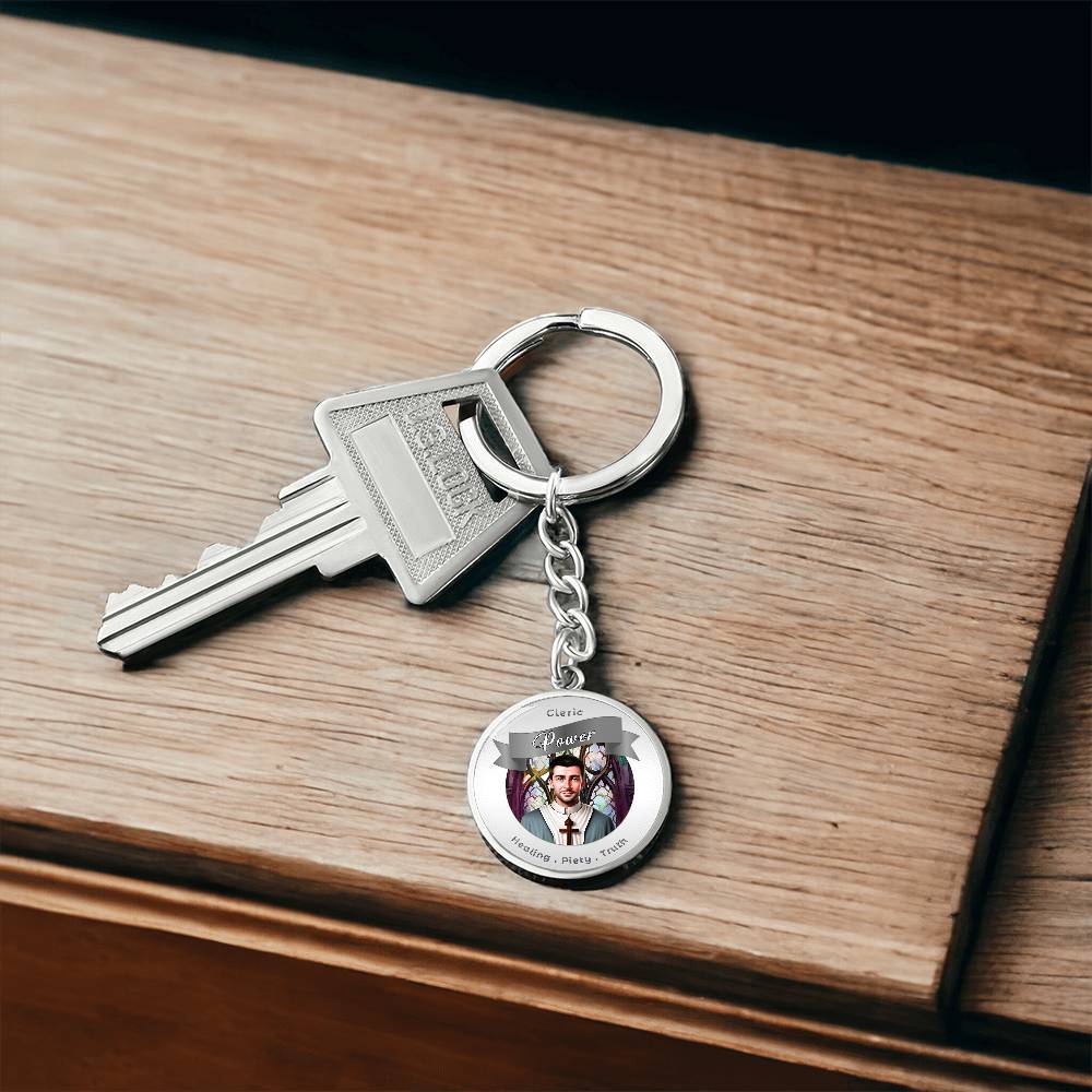 Cleric - RPG Fantasy Affirmation Keychain - More Than CharmsMore Than Charms