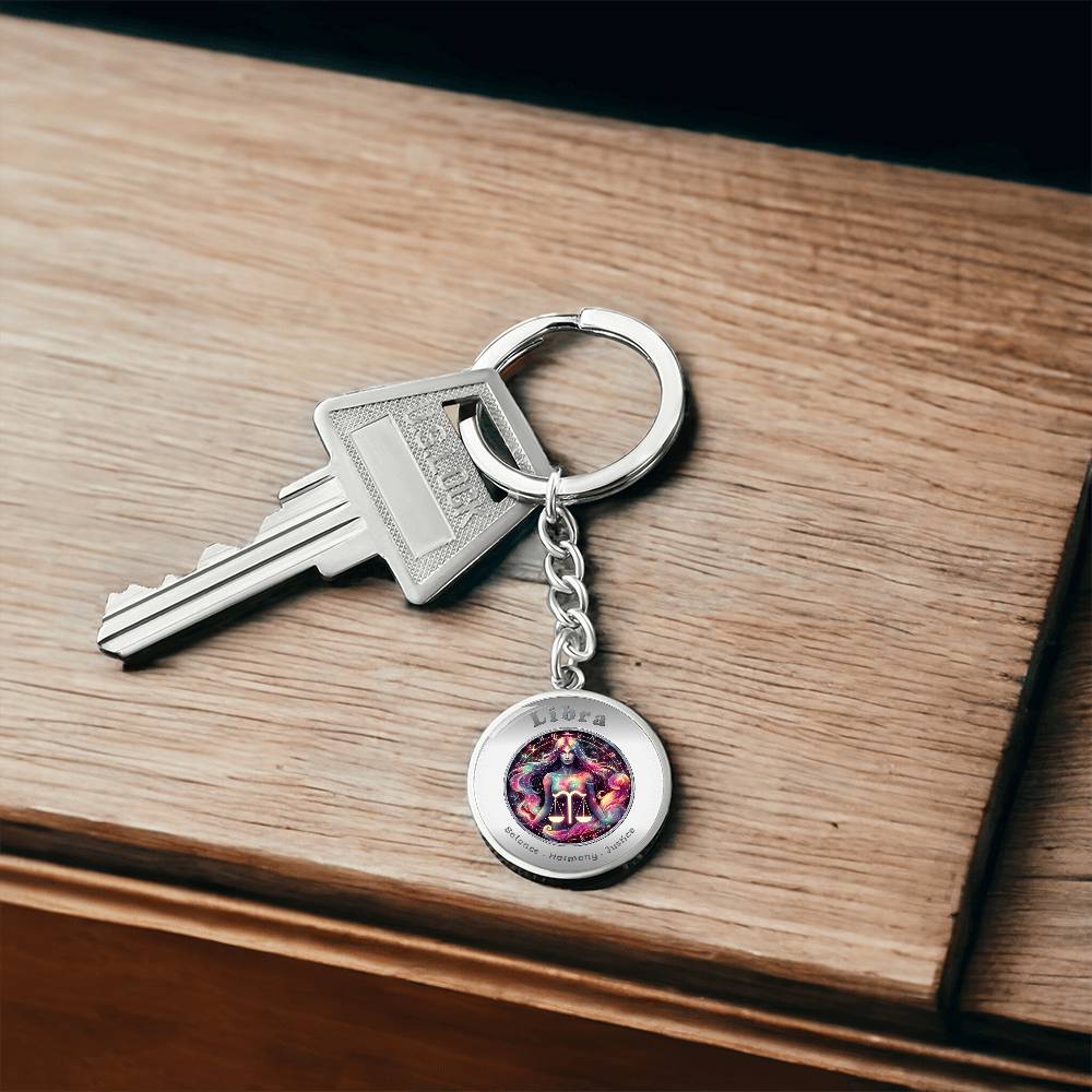 Libra - Affirmation Keychain - More Than CharmsMore Than Charms