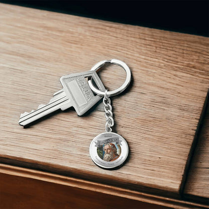 Saint Augustine - Affirmation Keychain - More Than CharmsMore Than Charms