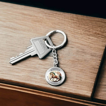 Horse - Chinese Zodiac - Affirmation Keychain - More Than CharmsMore Than Charms