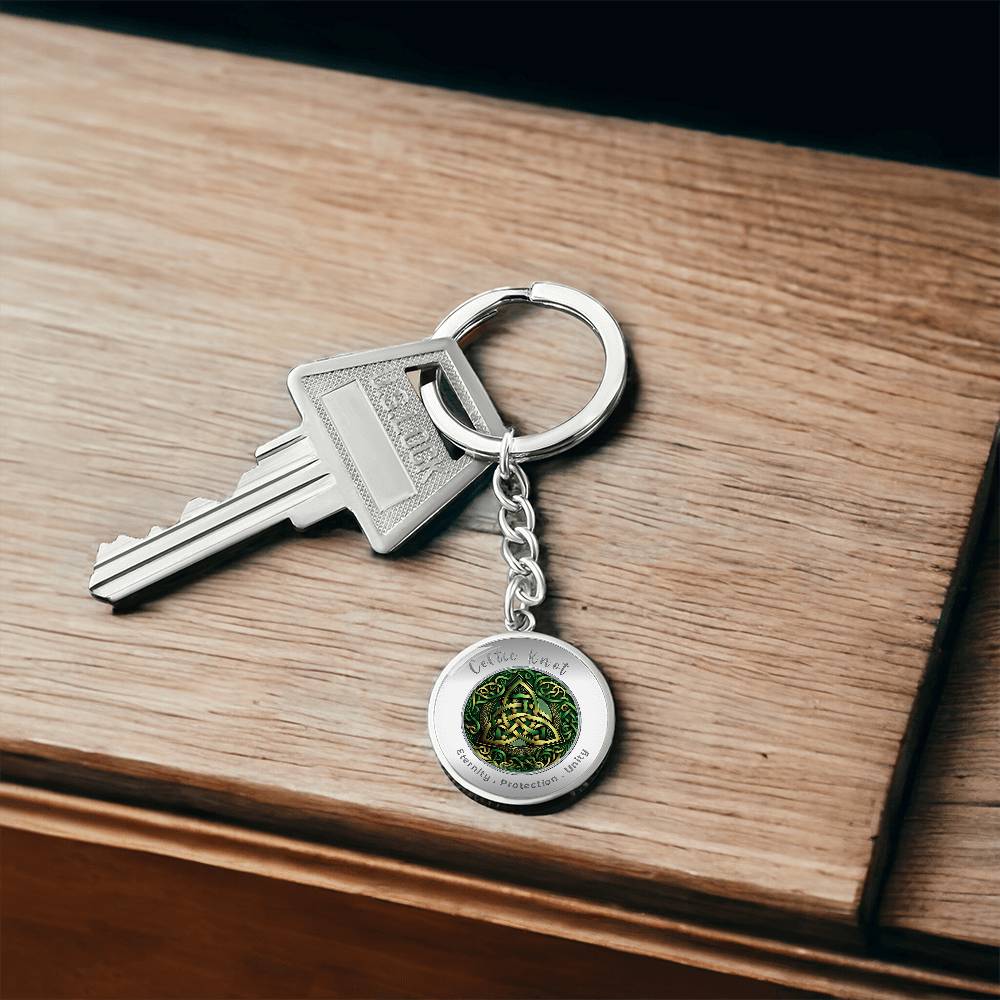 Celtic Knot - Affirmation Keychain - More Than CharmsMore Than Charms