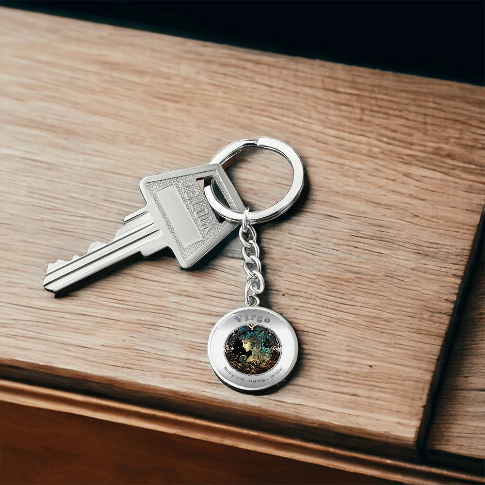 Virgo - Affirmation Keychain - More Than CharmsMore Than Charms