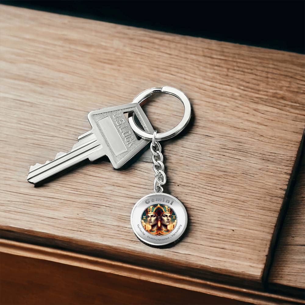 Gemini - Affirmation Keychain - More Than CharmsMore Than Charms