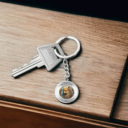Dog - Chinese Zodiac - Affirmation Keychain - More Than CharmsMore Than Charms