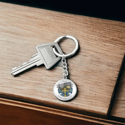 Monk 2 - RPG Fantasy Affirmation Keychain - More Than CharmsMore Than Charms