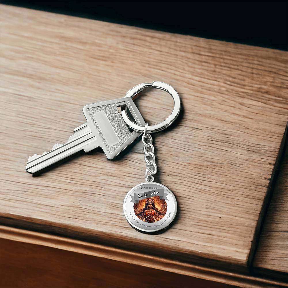 Goddess Kali - Affirmation Keychain For Liberation Power Transformation- More Than CharmsMore Than Charms