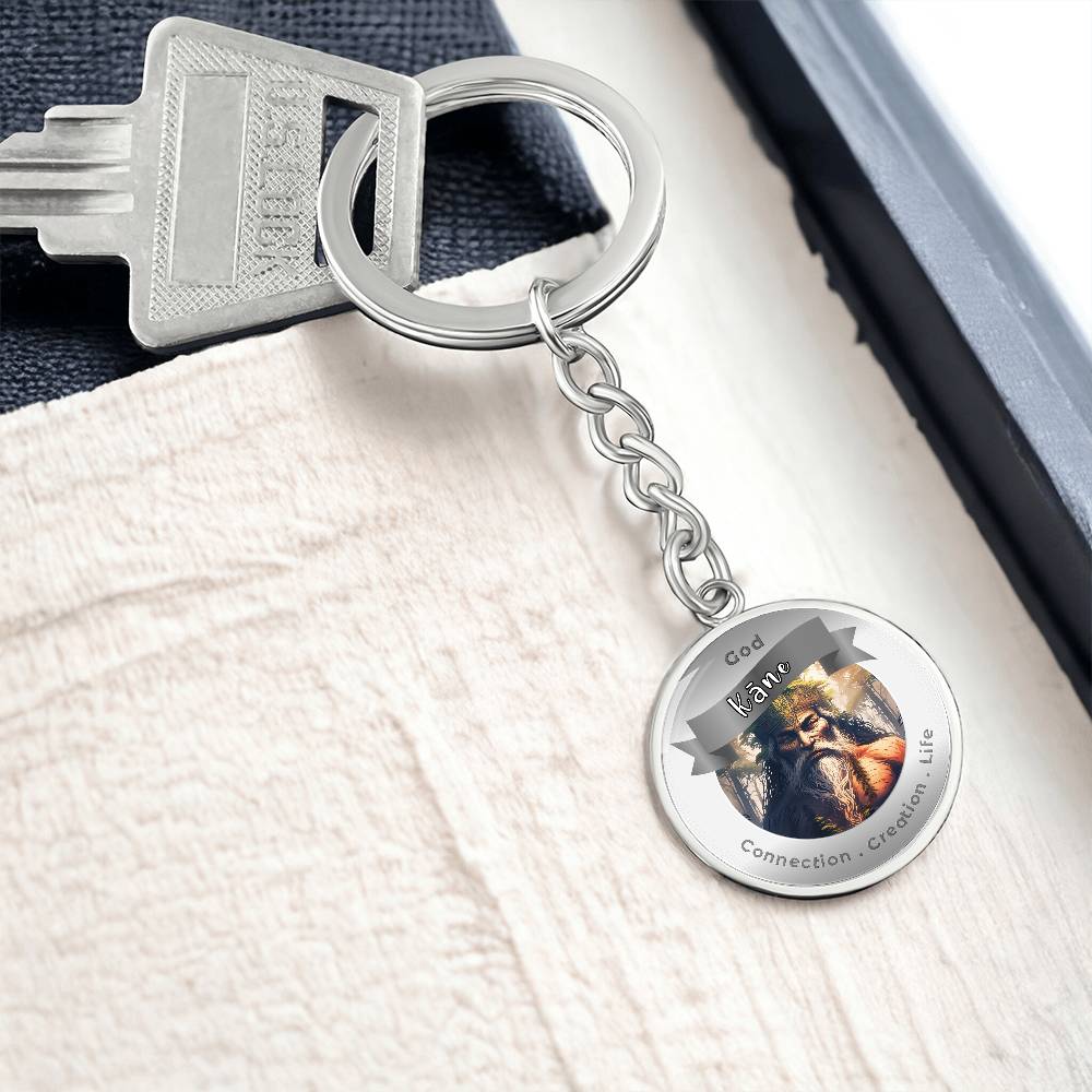 God Kane - Affirmation Keychain For Connection Creation Love- More Than CharmsMore Than Charms