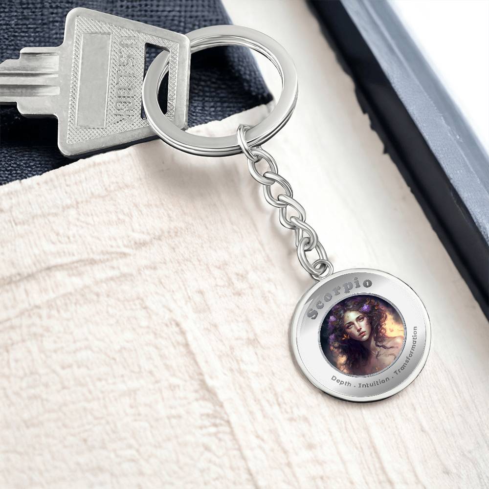 Scorpio - Affirmation Keychain - More Than CharmsMore Than Charms