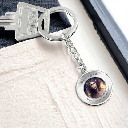 Scorpio - Affirmation Keychain - More Than CharmsMore Than Charms