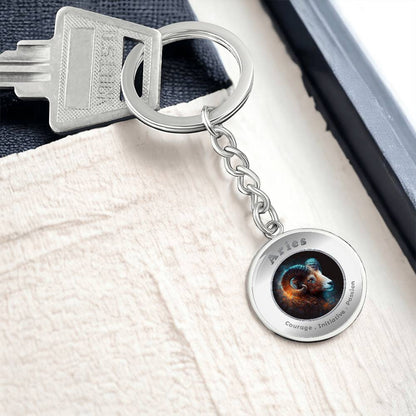 Aries - Affirmation Keychain - More Than CharmsMore Than Charms