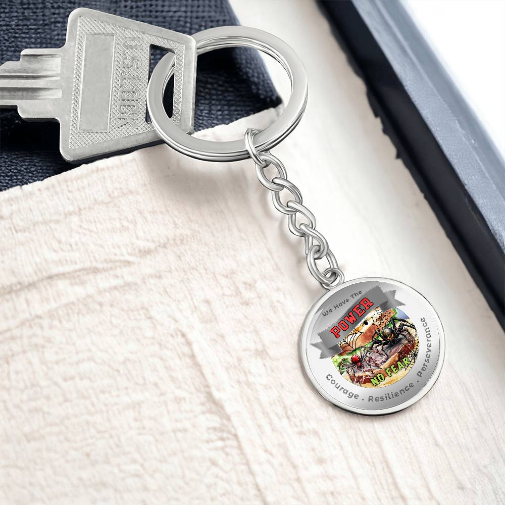 Spider - Power Animal Affirmation Keychain - More Than CharmsMore Than Charms