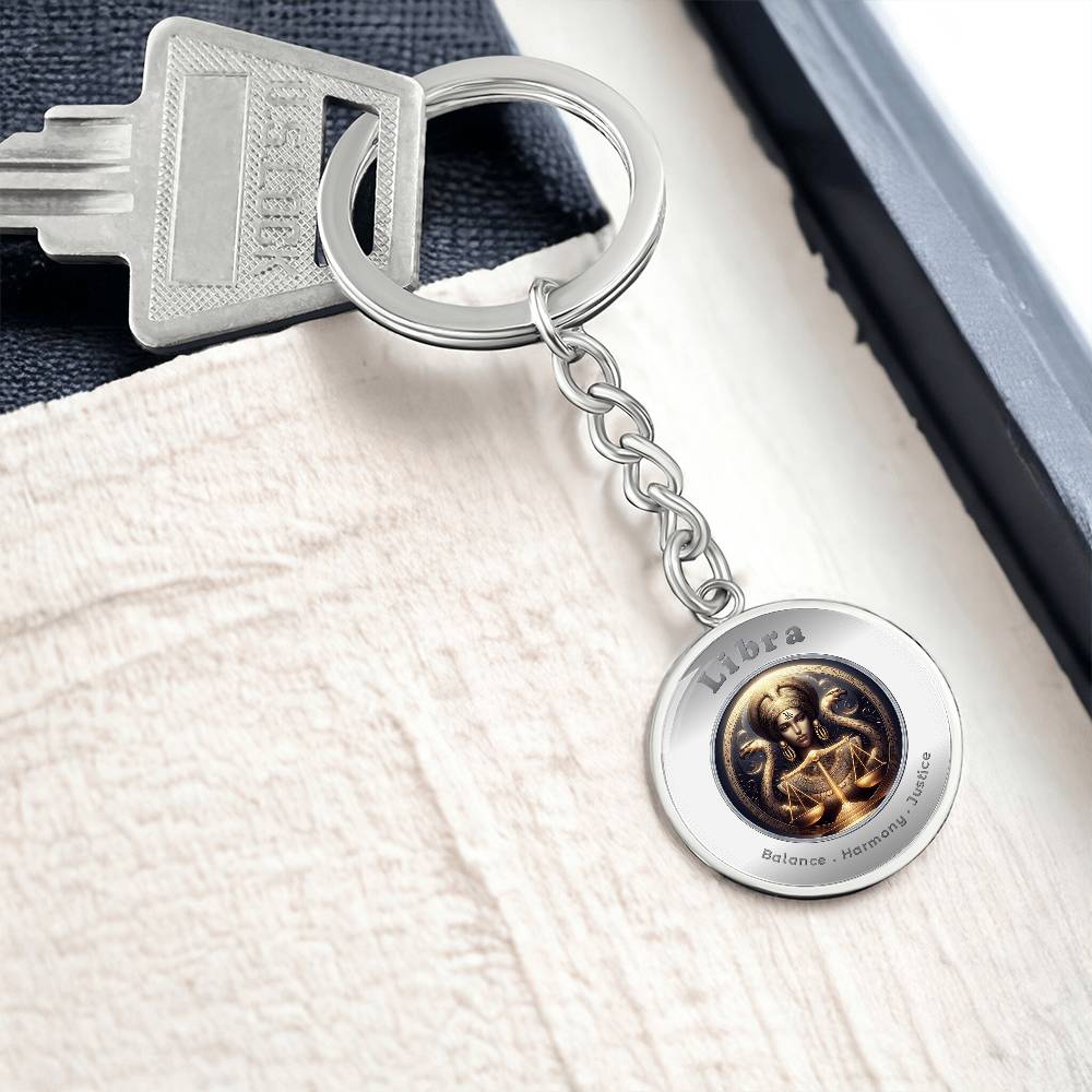 Libra - Affirmation Keychain - More Than CharmsMore Than Charms