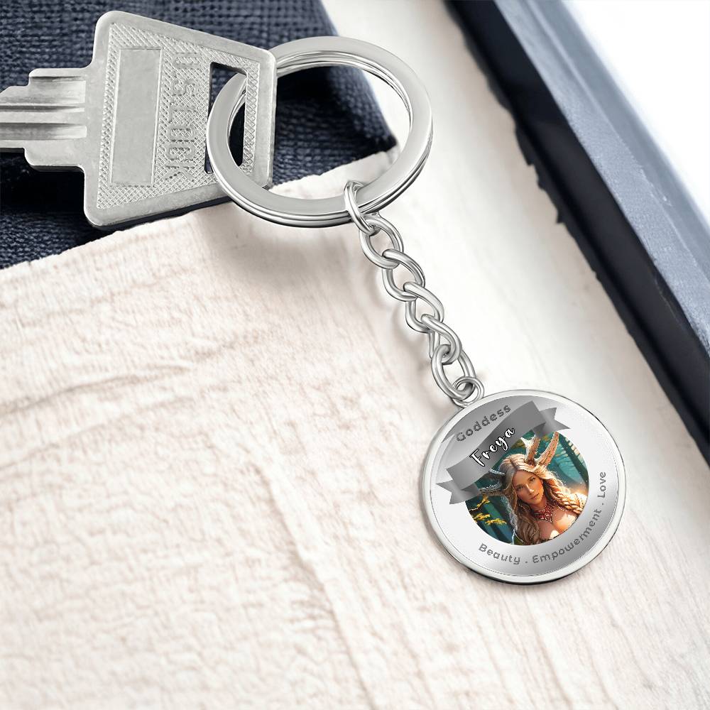 Freya - Affirmation Keychain For Beauty Empowerment Love - More Than CharmsMore Than Charms