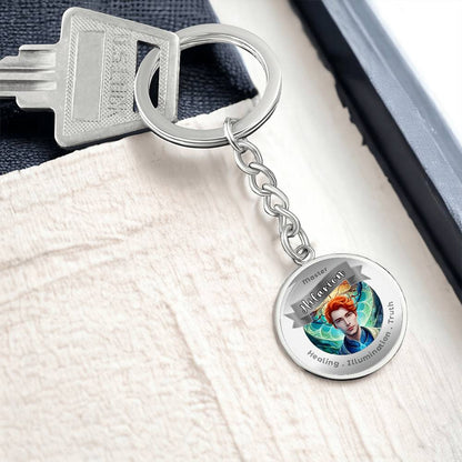 Hilarion - Affirmation Keychain For Healing, Illumination & Truth - More Than CharmsMore Than Charms