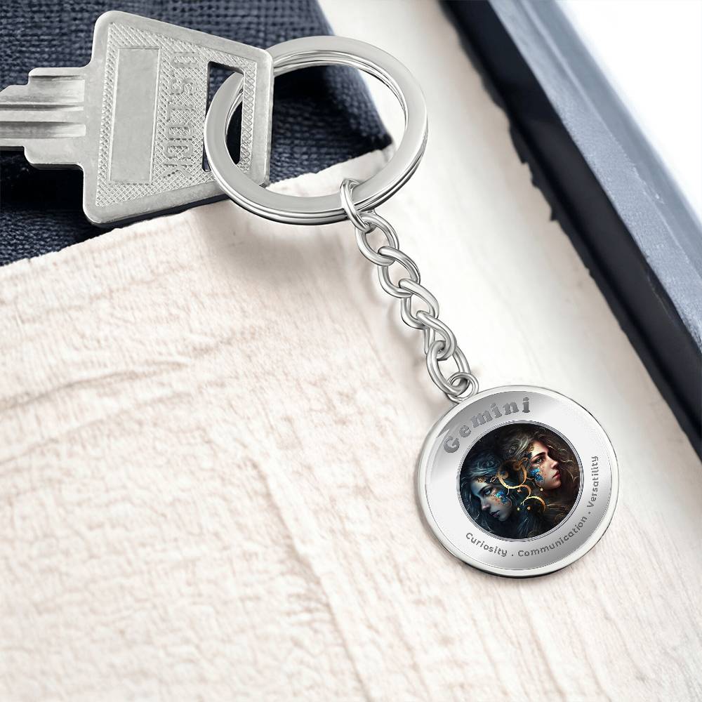 Gemini - Affirmation Keychain - More Than CharmsMore Than Charms