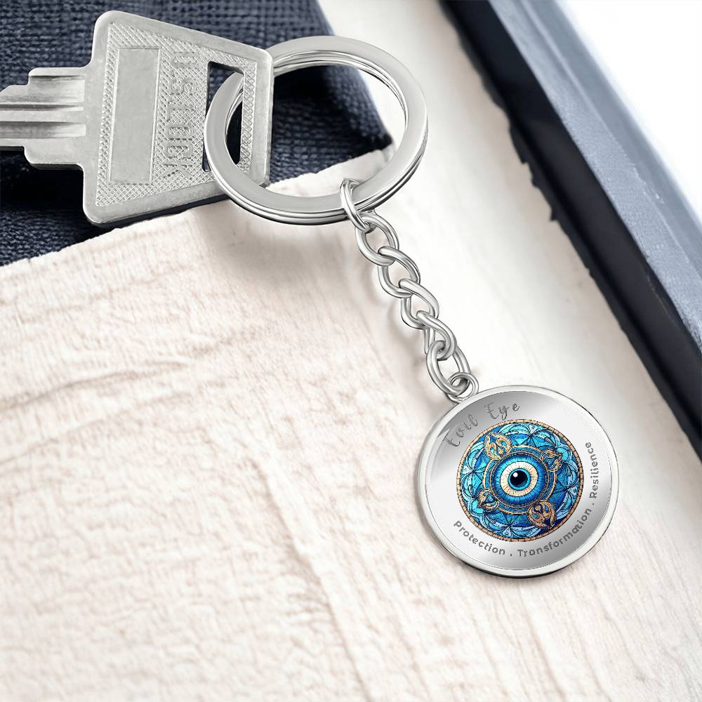 Evil Eye - Affirmation Keychain - More Than CharmsMore Than Charms