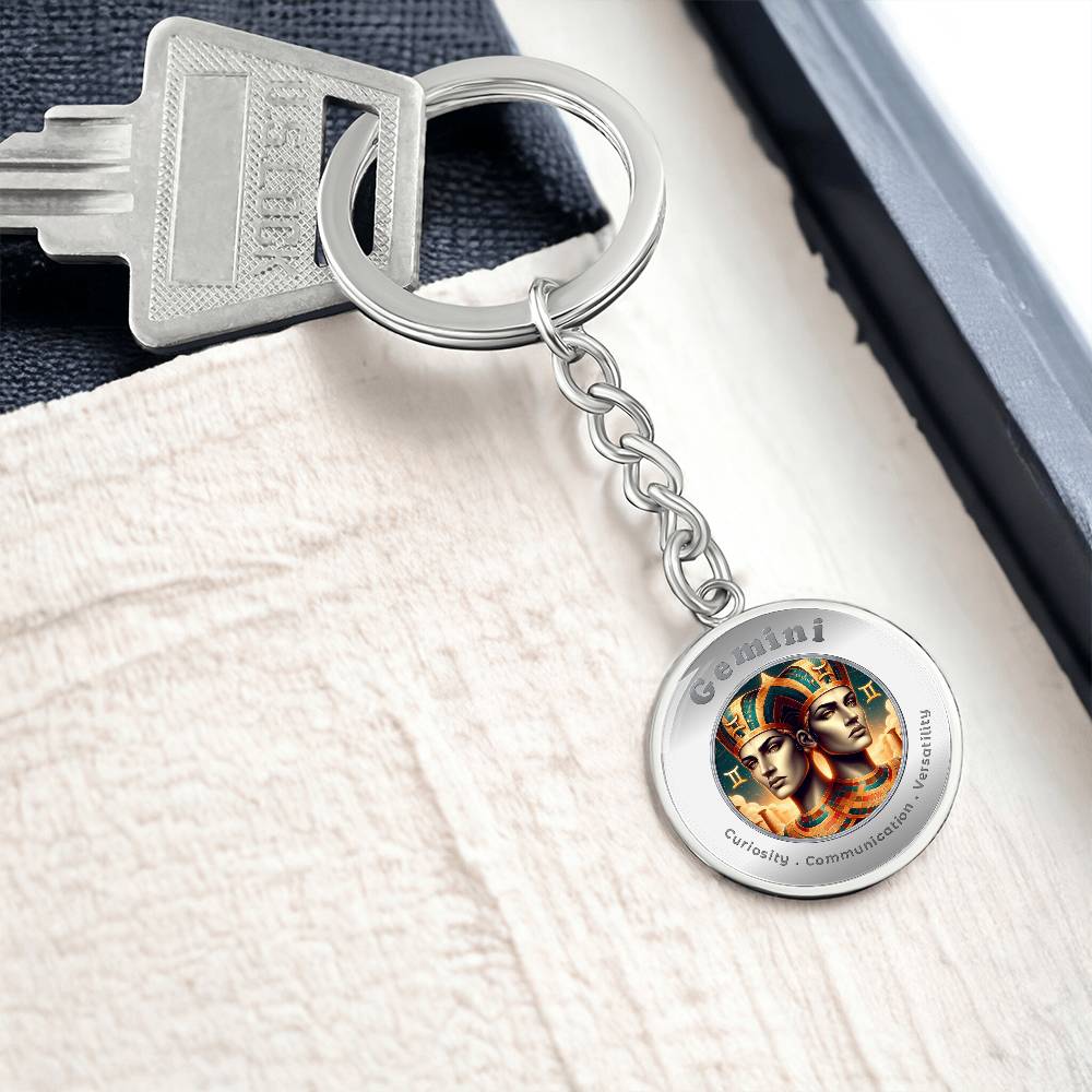 Gemini - Affirmation Keychain - More Than CharmsMore Than Charms