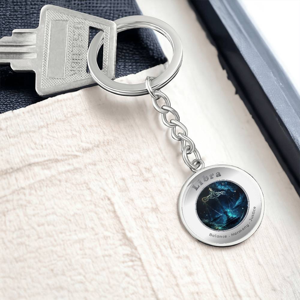 Libra - Affirmation Keychain - More Than CharmsMore Than Charms