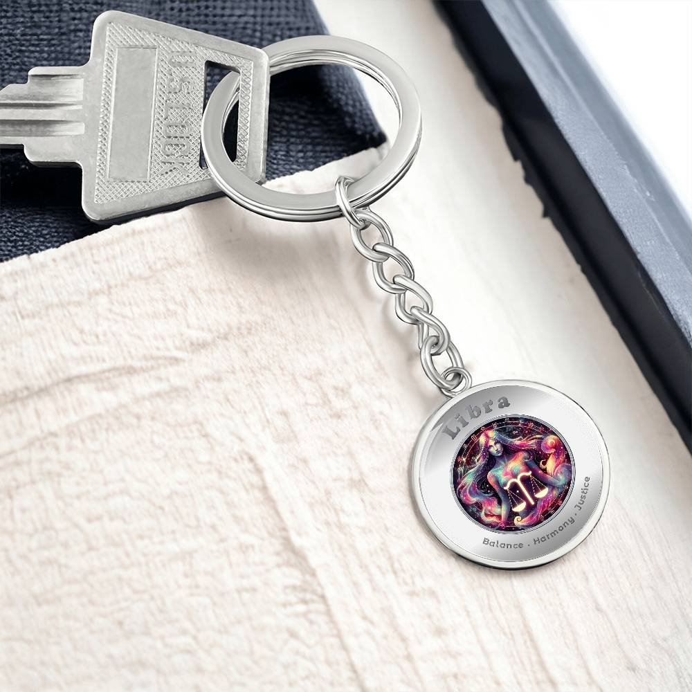 Libra - Affirmation Keychain - More Than CharmsMore Than Charms