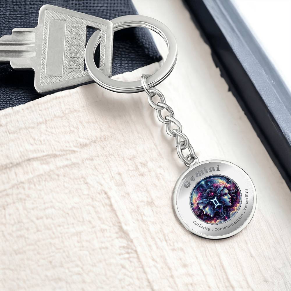 Gemini - Affirmation Keychain - More Than CharmsMore Than Charms