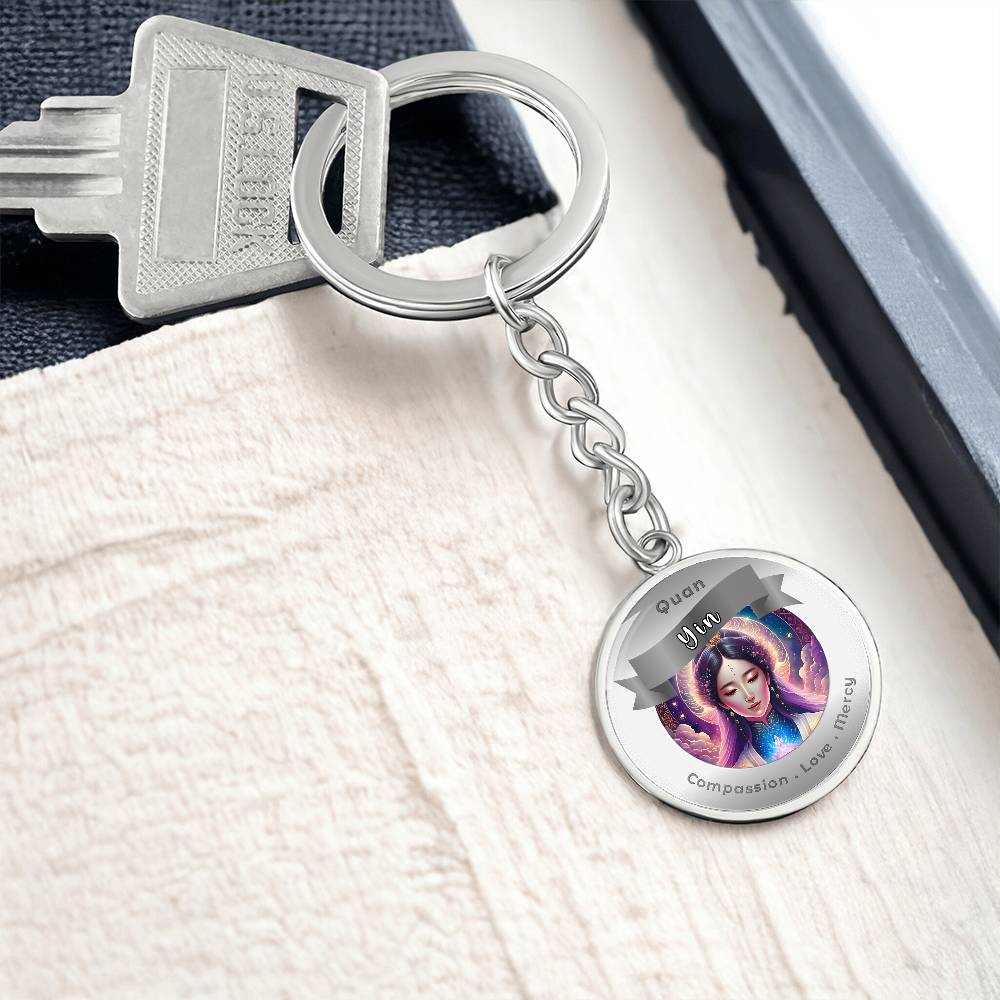 Quan Yin - Affirmation Pendant for Compassion Love Mercy- More Than CharmsMore Than Charms