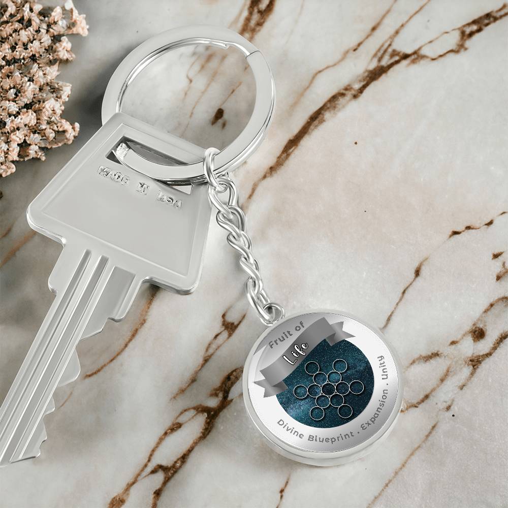 Fruit of Life - Affirmation Keychain - More Than CharmsMore Than Charms