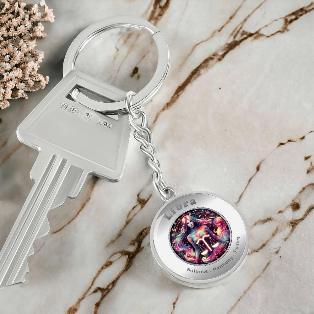 Libra - Affirmation Keychain - More Than CharmsMore Than Charms