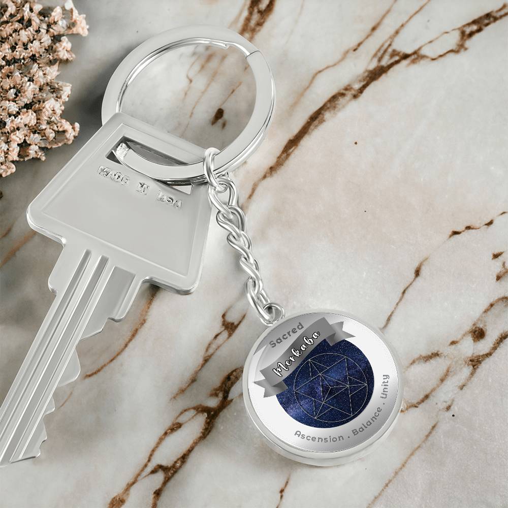 Merkaba - Affirmation Keychain - More Than CharmsMore Than Charms