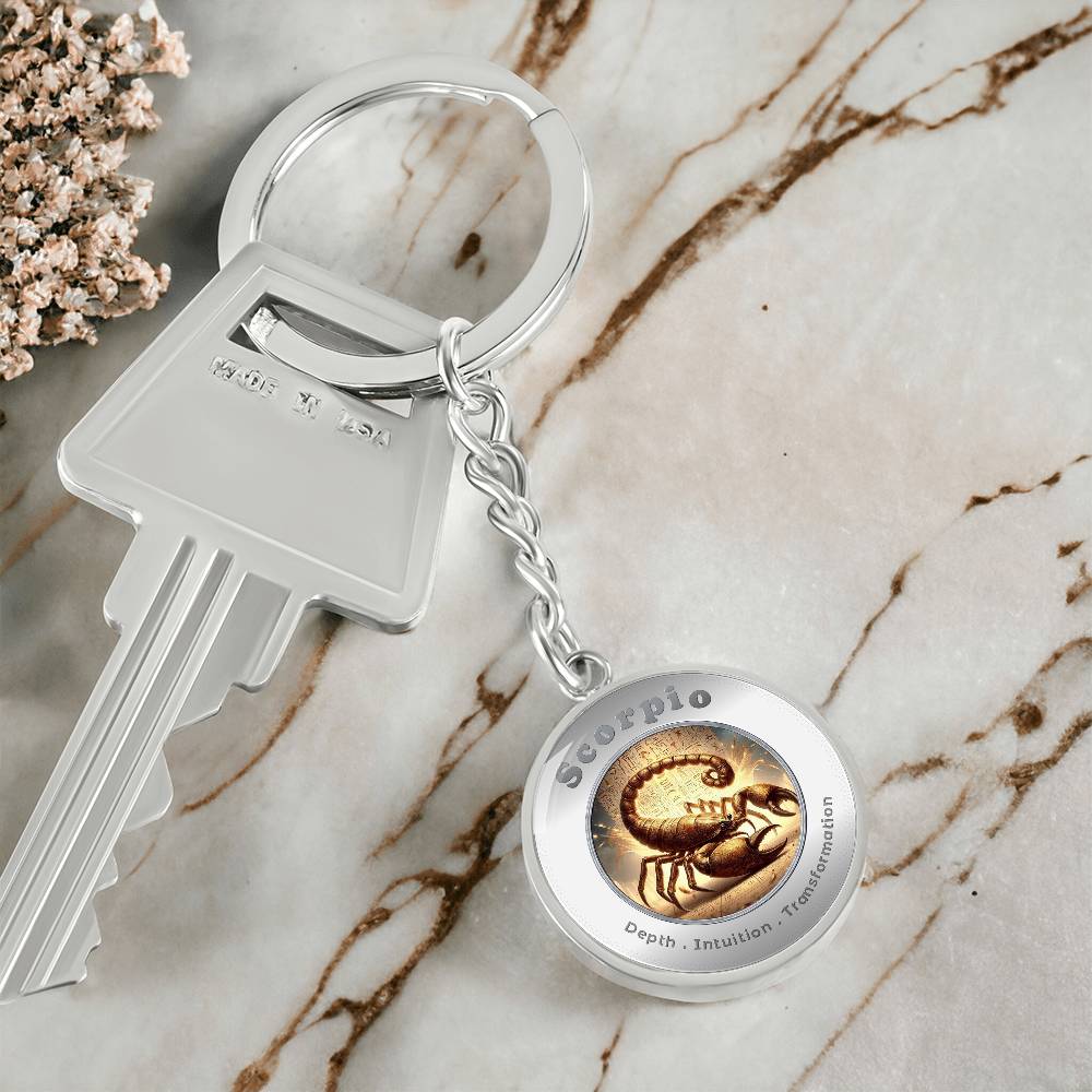 Scorpio - Affirmation Keychain - More Than CharmsMore Than Charms