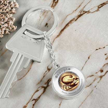 Scorpio - Affirmation Keychain - More Than CharmsMore Than Charms