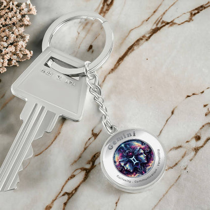 Gemini - Affirmation Keychain - More Than CharmsMore Than Charms