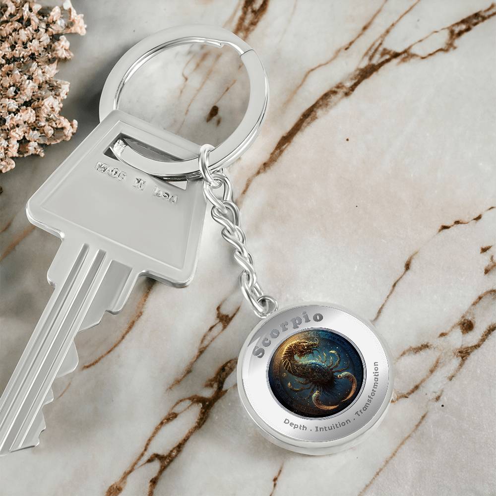 Scorpio - Affirmation Keychain - More Than CharmsMore Than Charms