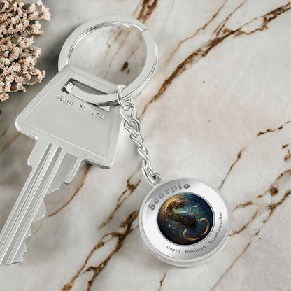 Scorpio - Affirmation Keychain - More Than CharmsMore Than Charms