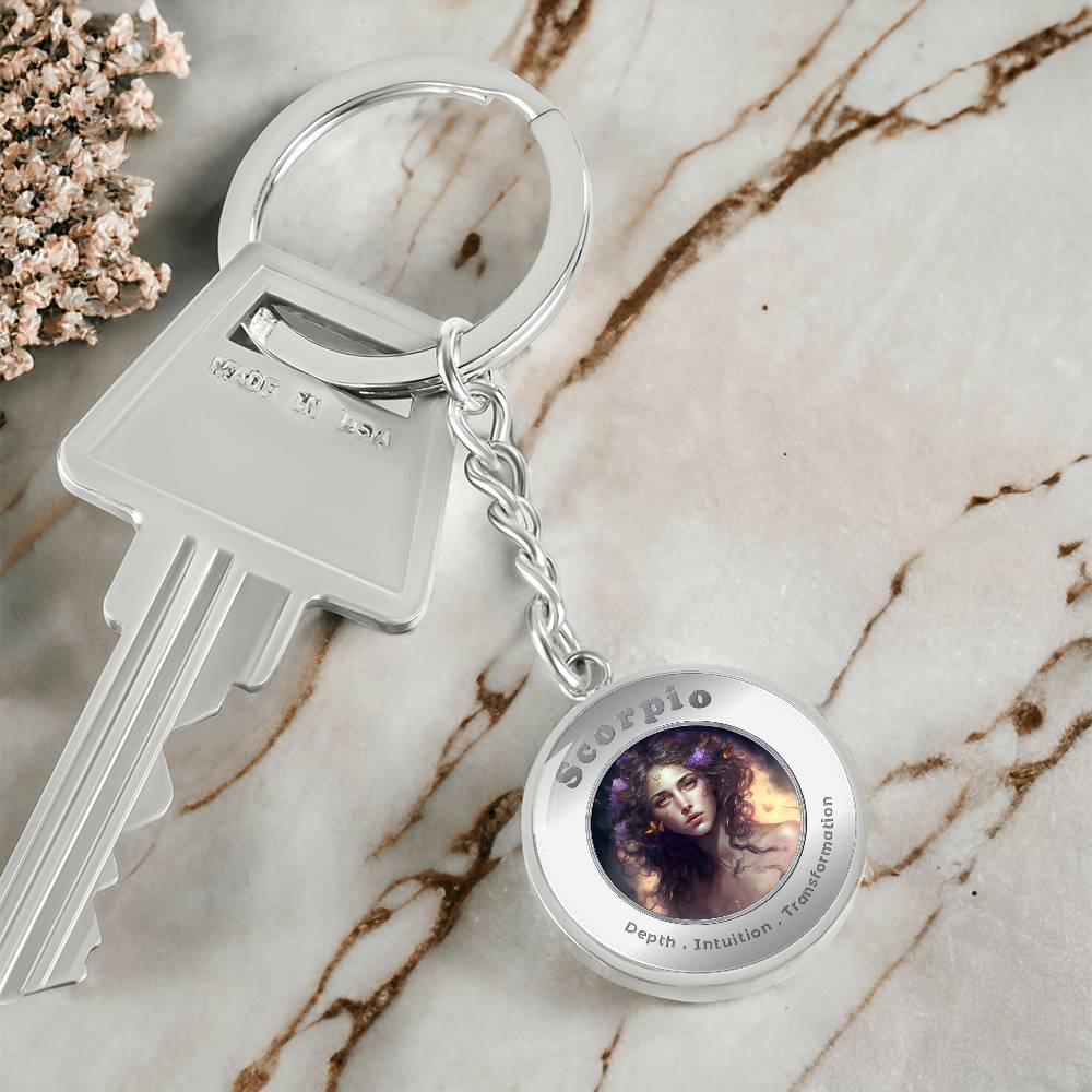 Scorpio - Affirmation Keychain - More Than CharmsMore Than Charms