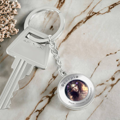 Scorpio - Affirmation Keychain - More Than CharmsMore Than Charms
