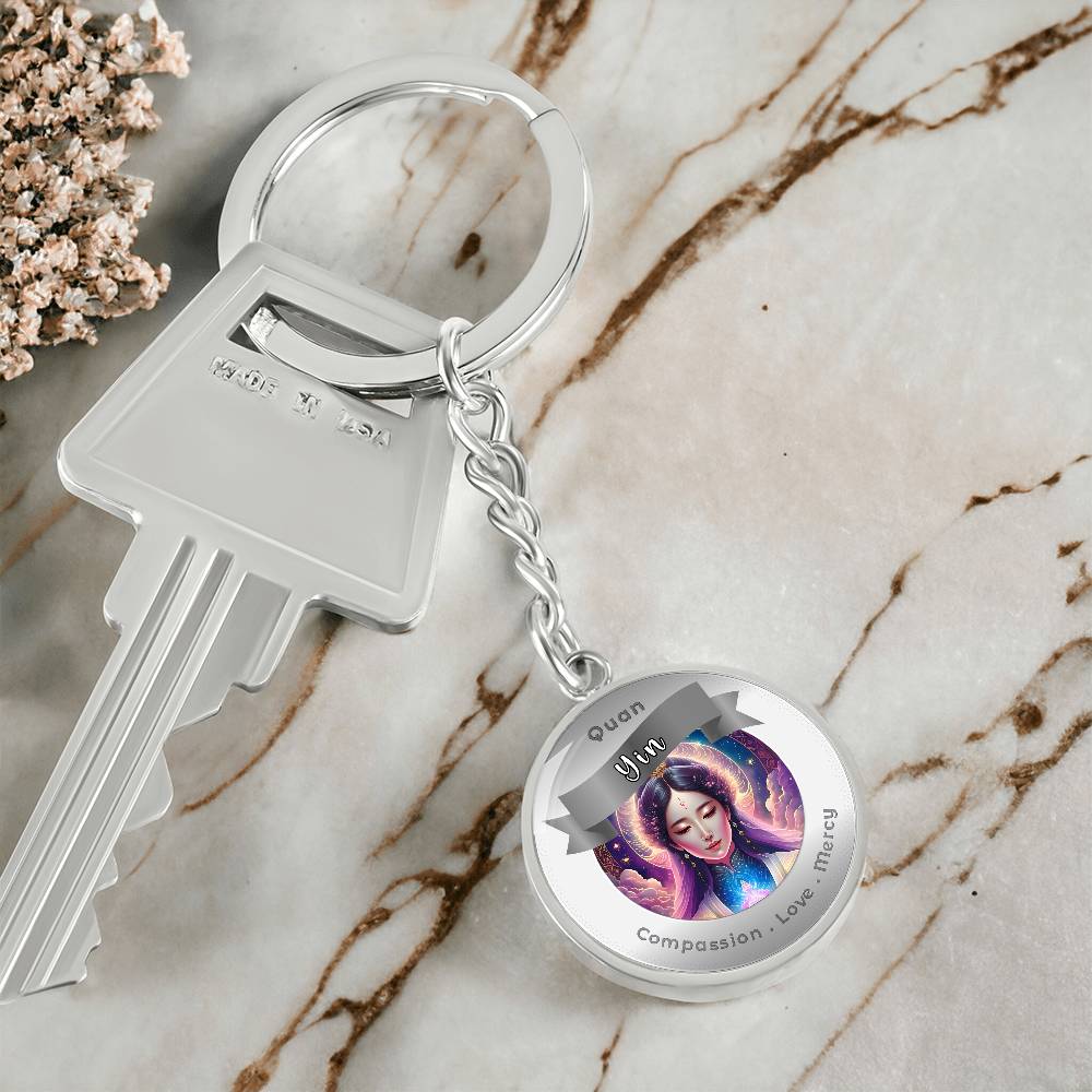 Quan Yin - Affirmation Pendant for Compassion Love Mercy- More Than CharmsMore Than Charms