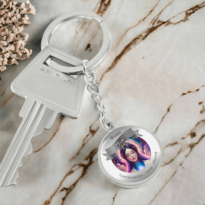 Quan Yin - Affirmation Pendant for Compassion Love Mercy- More Than CharmsMore Than Charms