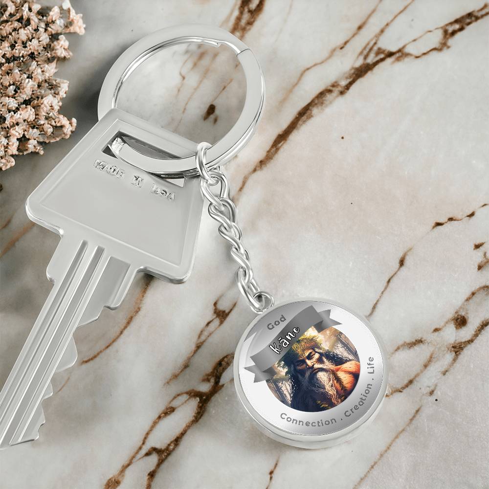 God Kane - Affirmation Keychain For Connection Creation Love- More Than CharmsMore Than Charms