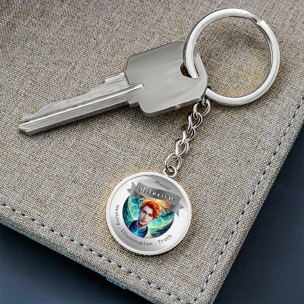 Hilarion - Affirmation Keychain For Healing, Illumination & Truth - More Than CharmsMore Than Charms
