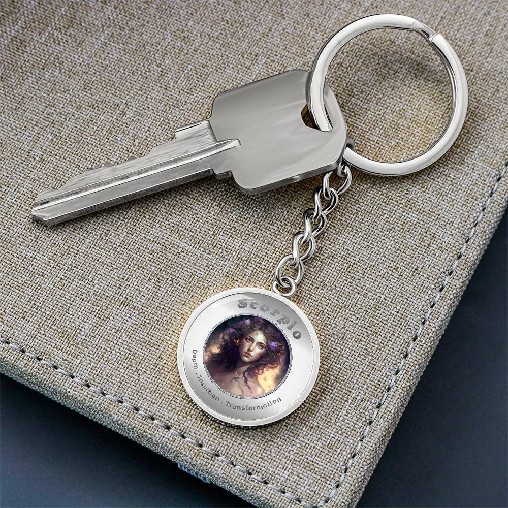 Scorpio - Affirmation Keychain - More Than CharmsMore Than Charms