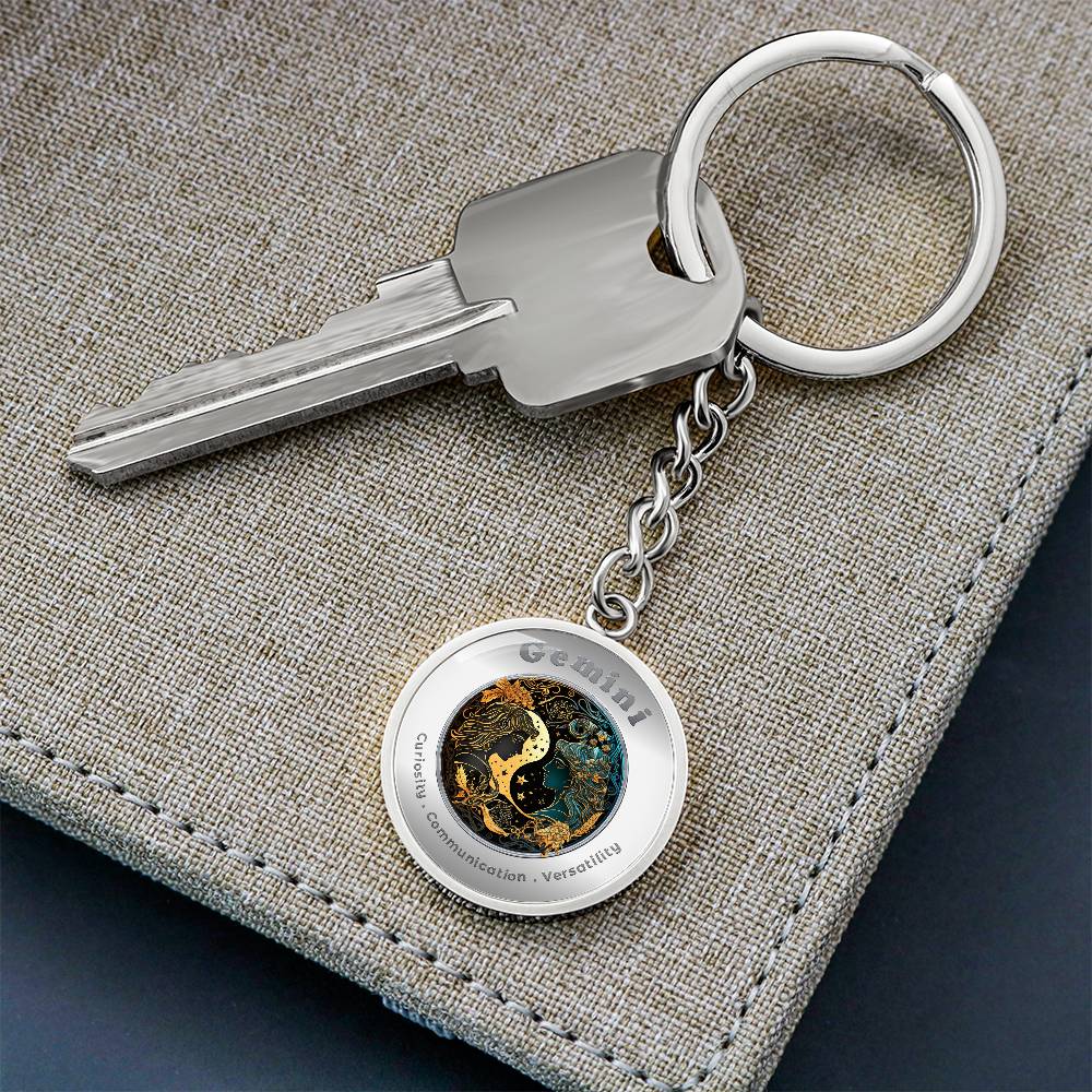 Gemini - Affirmation Keychain - More Than CharmsMore Than Charms
