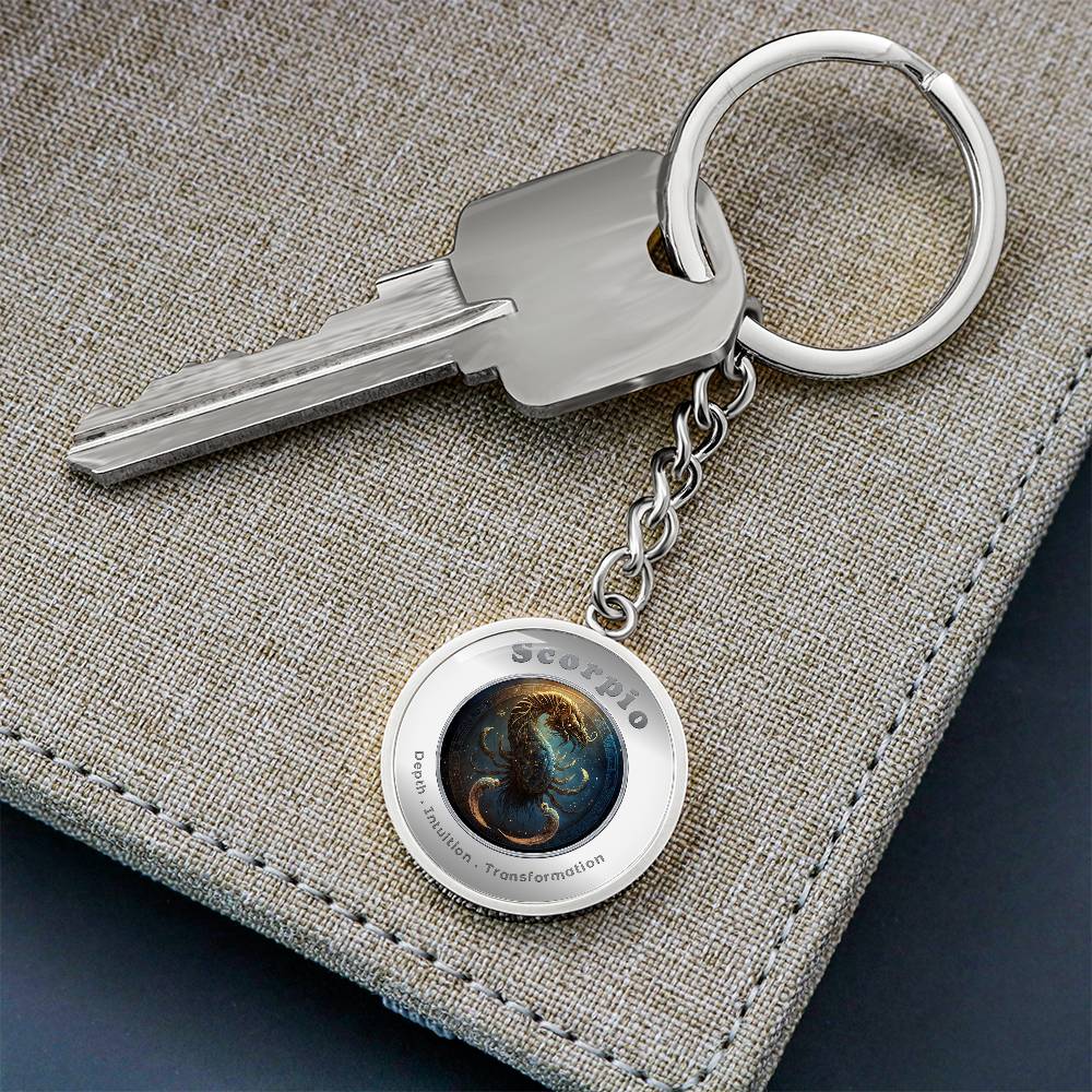 Scorpio - Affirmation Keychain - More Than CharmsMore Than Charms