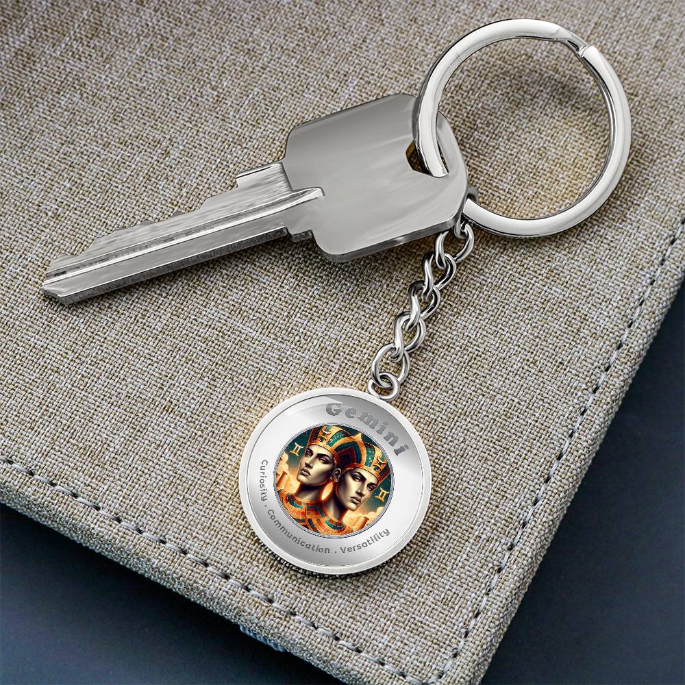 Gemini - Affirmation Keychain - More Than CharmsMore Than Charms